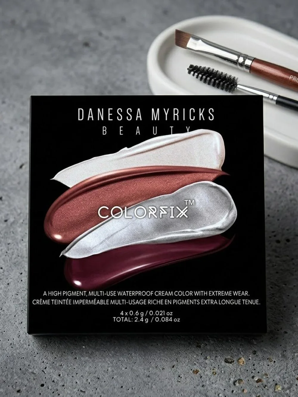 Danessa Myricks Beauty Colorfix Cream Color Set Metallics, Liquid Metals, Foils